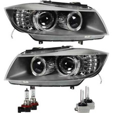 Set Di Fari Xenon Originali Per BMW E90 E91 LCI Anno 08->> D1S/H8+Motori