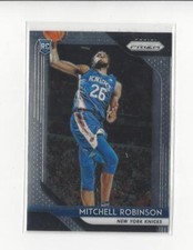 2018-19 Panini Prizm #227 Mitchell Robinson RC Rookie Knicks