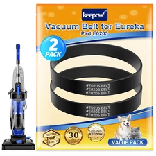 E0205 Vacuum Belt for Eureka Power Speed Vacuum, Replacement Parts for Eureka Va