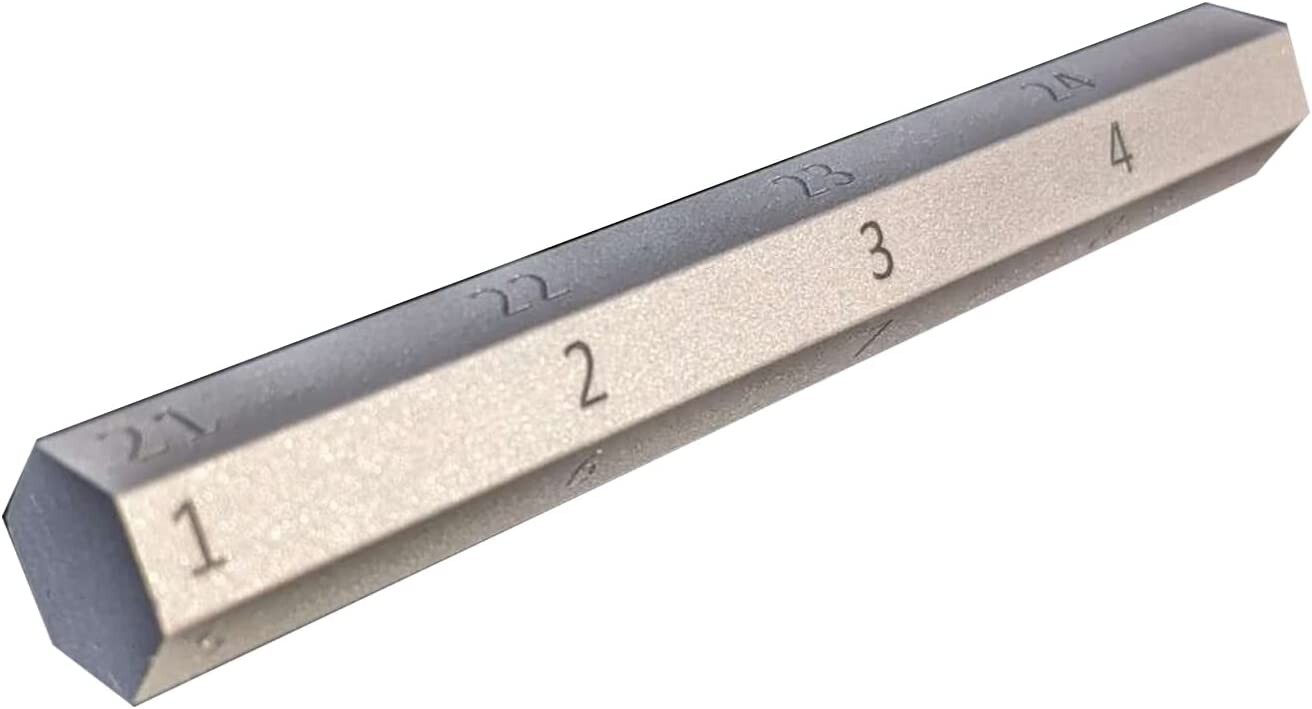 Crypto Titanium Hexagon Bar Seed Storage Wallet Mnemonic Backup Recovery Word