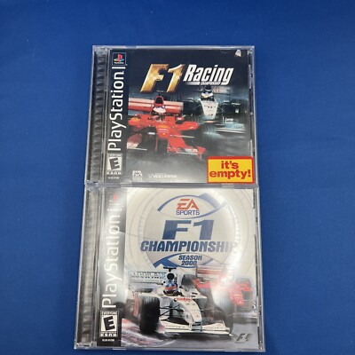 F1 Racing Championship PlayStation 1 Complete 2000 & Season 2 - Tested/ Works
