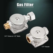 Filtro de gas natural de latón de 1/2" 3/4" para el hogar gas licuado petróleo gas calentador de agua
