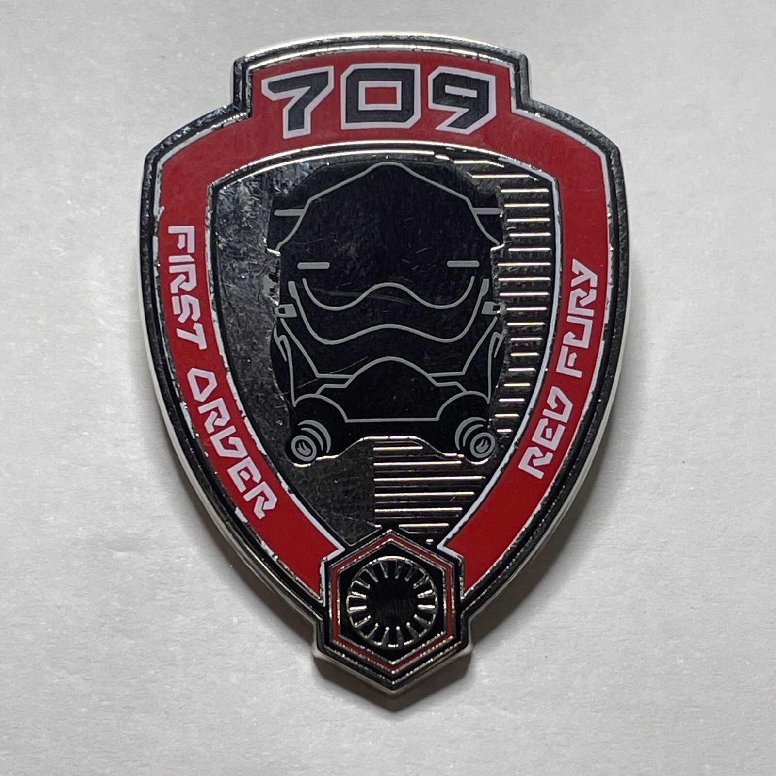 Disney Pin 709 First Order Red Fury Star Wars Galaxy’s Edge 2019