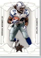 2008 Leaf Rookies & Stars #28 Marion Barber III - Dallas Cowboys