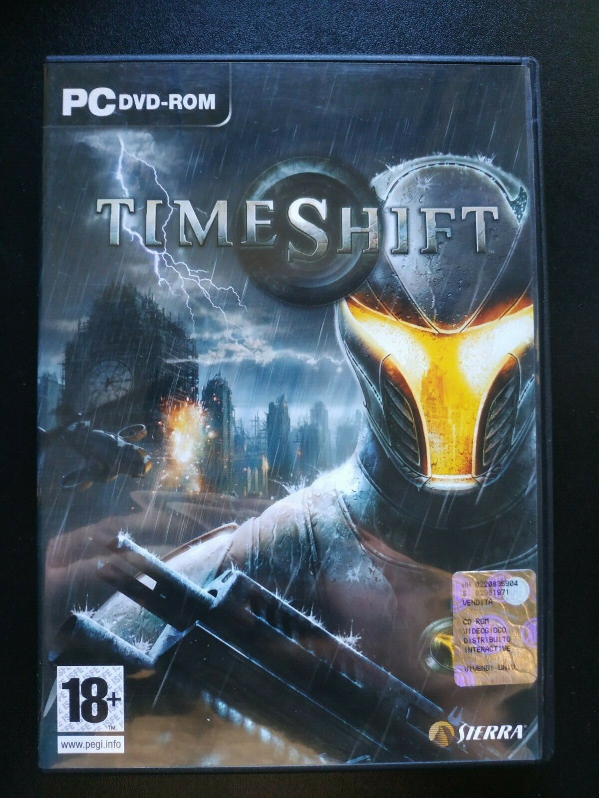 PC videogame - TIMESHIFT - Sierra - NUOVO + Demo + Digital Key - SPARATUTTO*FPS