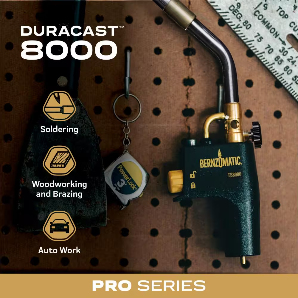 Duracast 8000 Torch Compatible with Map-Pro Gas and Propane Gas | eBay