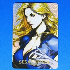 Fantastic Four Susan Storm Invisible Woman Rainbow Foil Holo Character Art Card