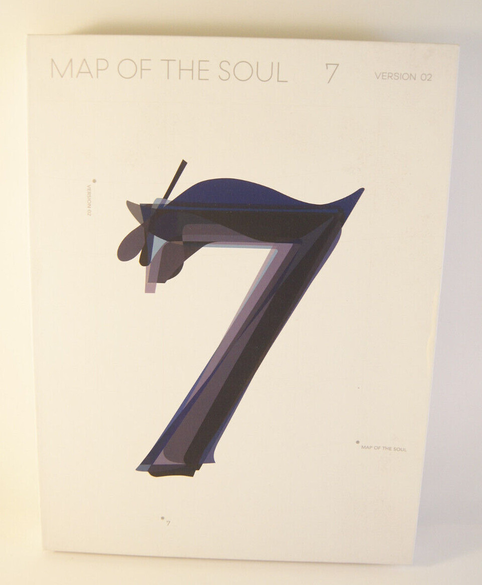 K-POP・アジア BTS MAP OF THE SOUL 7 VERSION 02 CD Map of the Soul 7 Version 02 BTS KPOP CD Compact Disc Box 2020