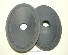 Pair Vintage 4"X6" Paper Cones - Speaker Parts - CP3916 -- CS