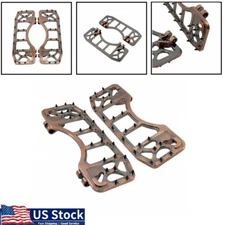 For Harley Softail Electra Road Glide CNC MX style Foot Pegs Floorboards Pedals