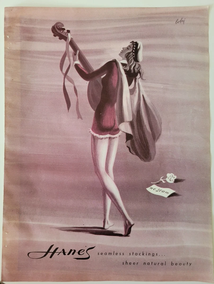 Vintage seamed top stockings for sale