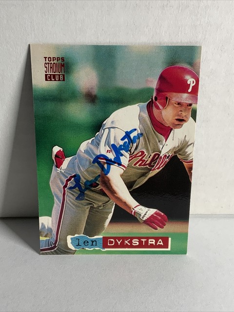 1986 Donruss 482 Len Lenny Dykstra RC 001 EBay