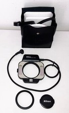 New Nikon SB-21 Macro Speedlight Flash For F3 52mm / 62mm Adapters Soft Case