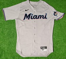 Florida Marlins Game Used Jersey Brad Boxberger Sz 46 Nike Miami 