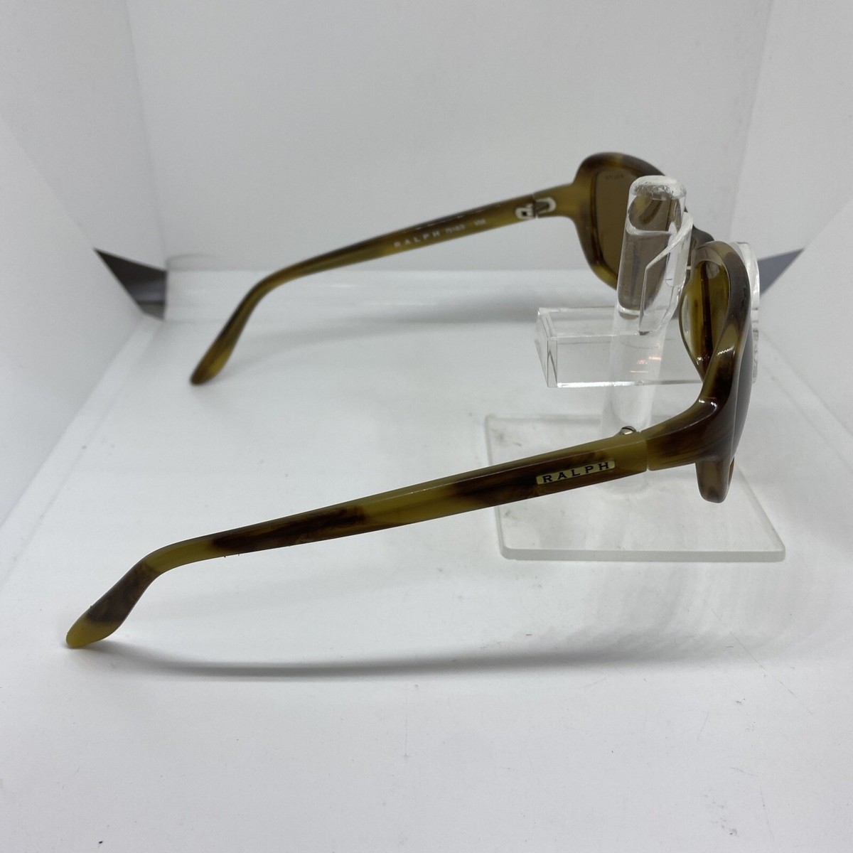 Ralph Lauren 7518S Tan Rectangular Sunglasses Ralph Lauren Model 7518/S 9D5 S2 Tortoise Shell Sunglasses  main image 3