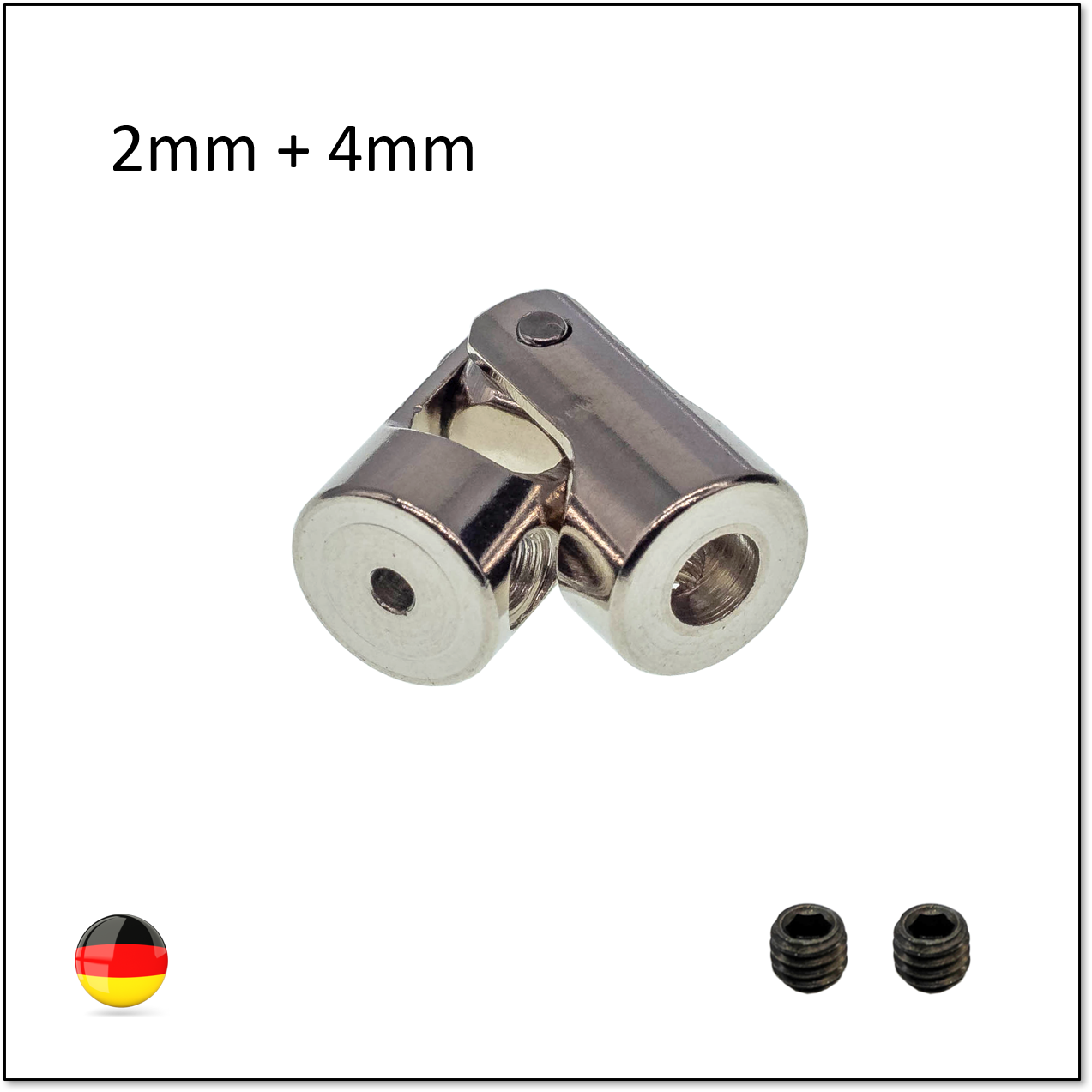 Accouplement Flexible (cardan) Pour Modèles RC - Différents Diamètres De 2mm à 10mm