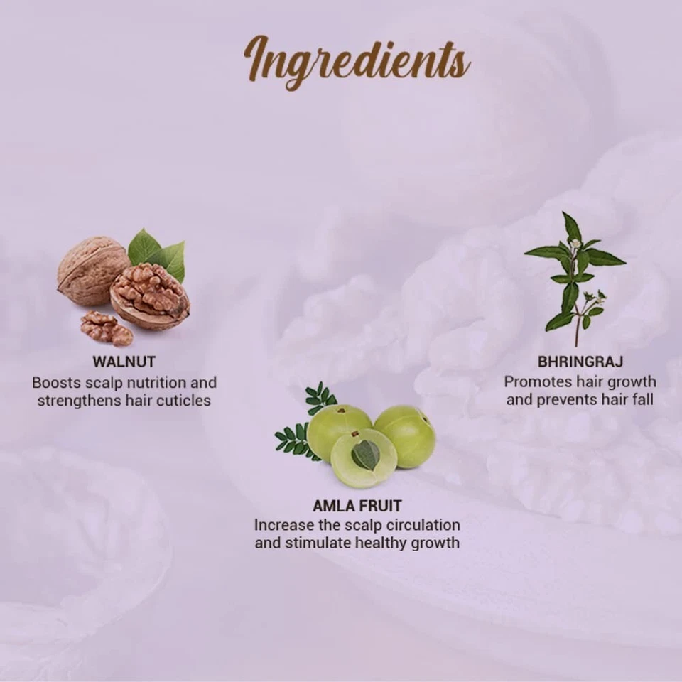 Champú y acondicionador Biotique Walnut Volume & Bounce para adelgazar el cabello 190 ml Foto 4 de 4