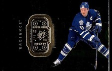 1998-99 SPx Finite #82 Mats Sundin Toronto Maple Leafs SN HOF