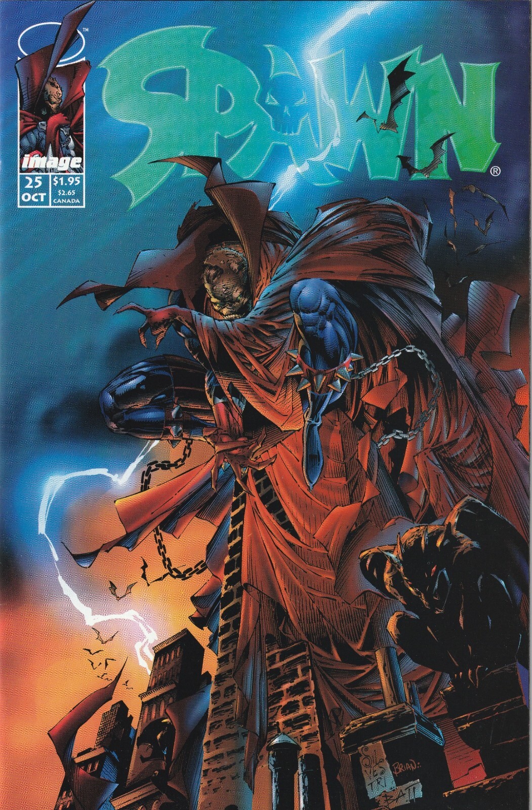 SPAWN #23 24 & 25 / TODD MCFARLANE / LOW PRINT RUNS / IMAGE COMICS 1994