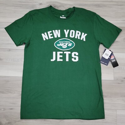 New York Jets T-Shirt Men's Medium Green Victory Arch Team Logo Tee S/S New