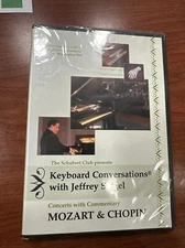 Jeffrey Siegel - Mozart Chopin Concerts With Commentary (DVD 2006) Brand New