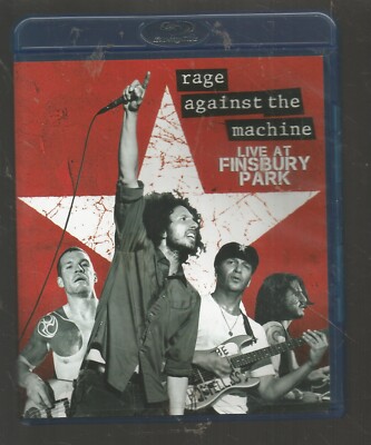 RAGE AGAINST THE MACHINE - LIVE AT FINSBURY PARK - USA BLU-RAY