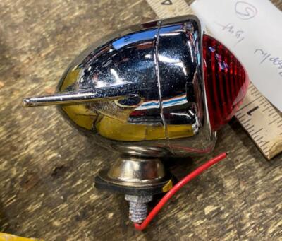 Vtg Zepplin Bullet Light Harley Panhead Knucklehead FLH Shovelhead