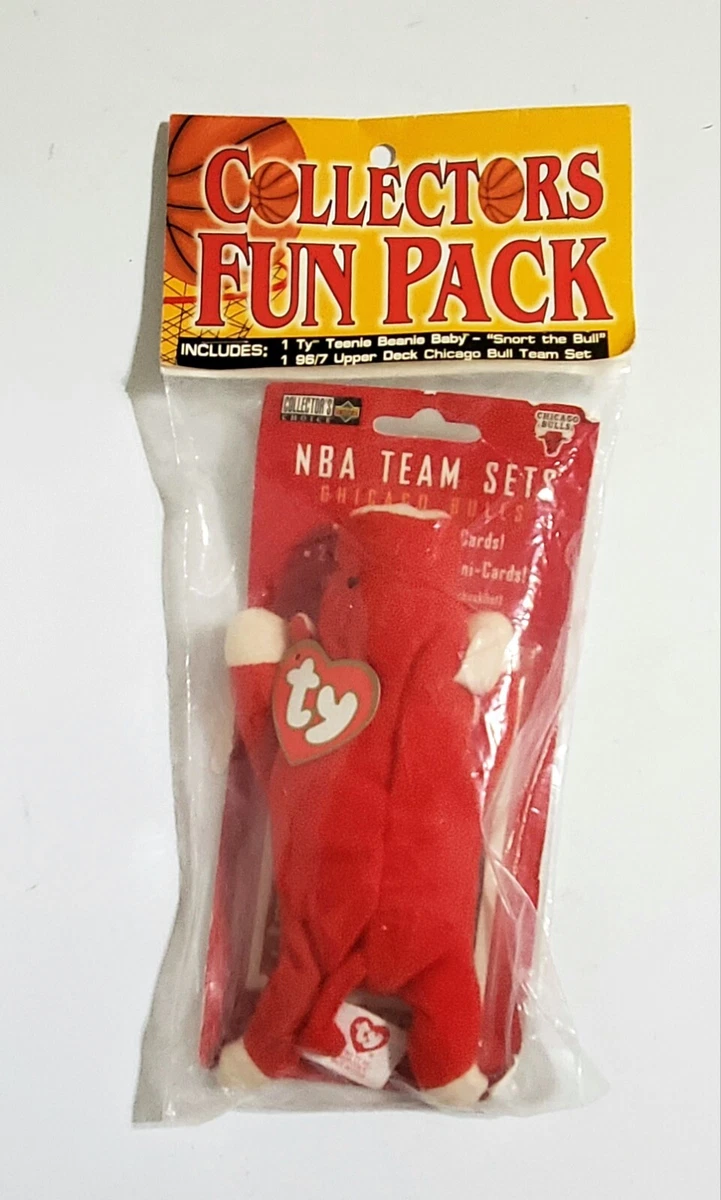 1993 Chicago Bulls Collector Fun Pack TY Teenie Beanie Baby eBay