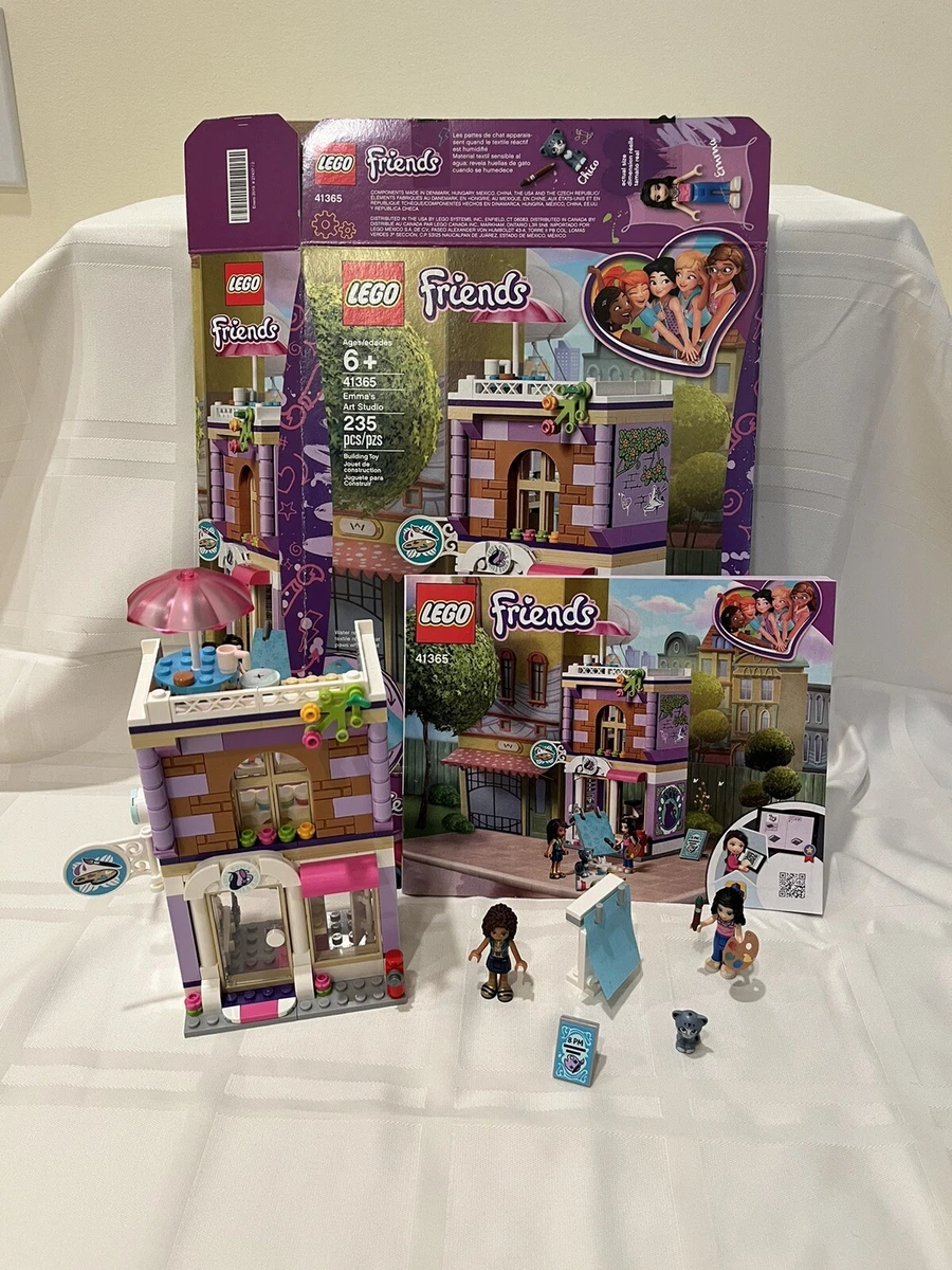 Lego friends emma's hotsell art studio 41365
