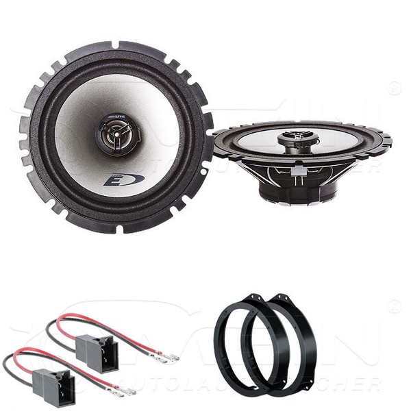 Alpine Lautsprecher FüR Opel Zafira A 1999-2005 Front Vorn TüR 2-Wege 220W #AEL5-image