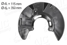 AIC 56019 splash panel, brake disc for VW