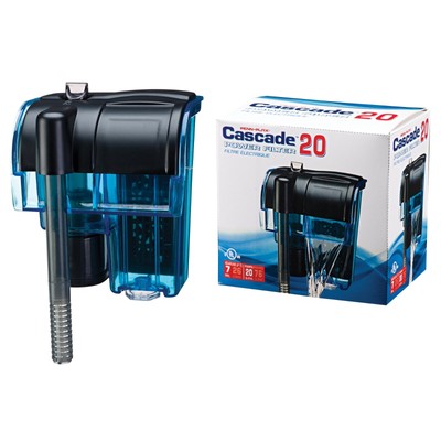 Penn-Plax Cascade 20 Power Filter   Mini Hang-on for Aquariums up to 7 Gallons