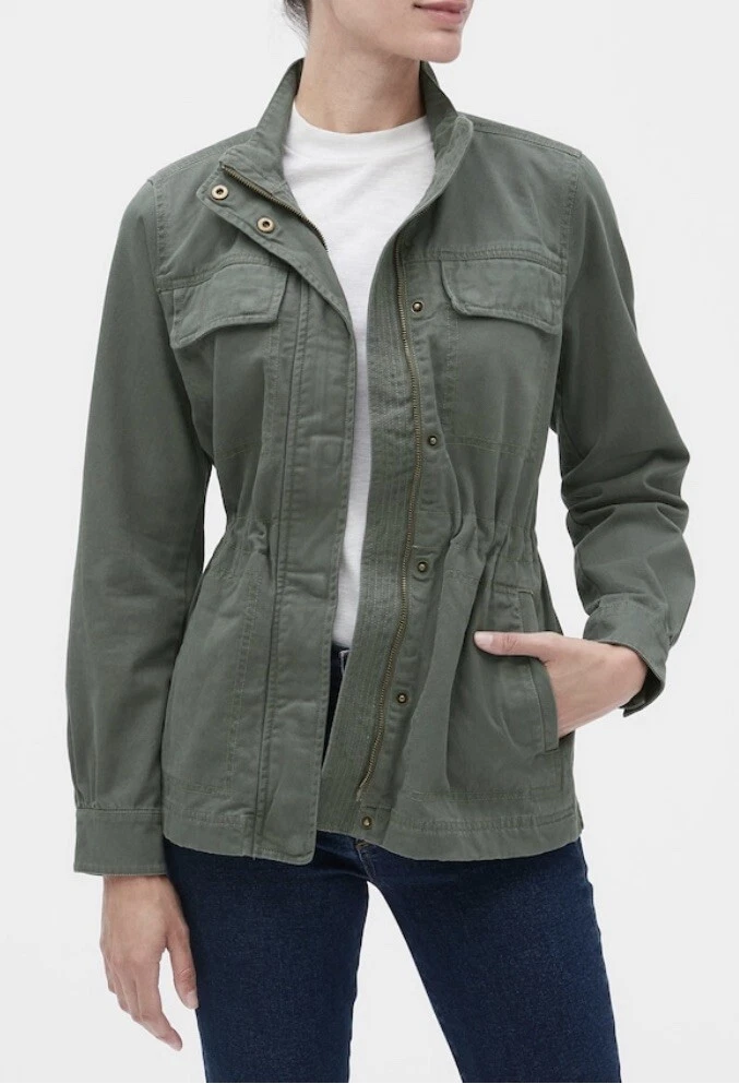 Lucky Brand Orange Color Utility Jacket XS Retails 148