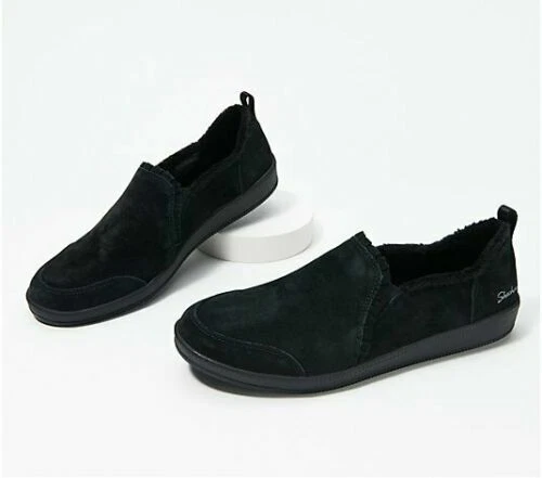 Skechers sales suede ruffle