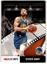 2019-20 Hoops Lights Camera Action Stephen Curry #2 Golden State Warriors