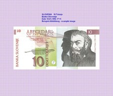 SLOWENIEN  SLOVENIA  10 Tolarjev 1992 Unc. P. 11 691#