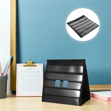 Desktop Pocket Chart Display Sticker Stand Trading Card Storage Rack