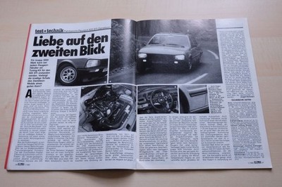 Rallye Racing 01/1983 Peugeot 505 STi von Danielson mit 138PS im TEST auf 2 Seit
