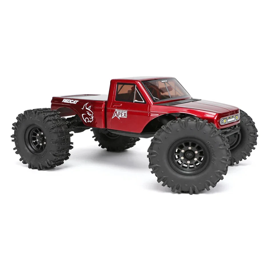 Redcat Ascent18 APEX 1/18 Scale RTR Brushless Electric Rock Crawler Red RER42219 - Image 2 of 4