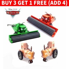 Pixar Cars Frank Harvester Tractors Red Bulldozer Diecast Car 1:55 Kid Toy Gifts