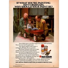 Rust-Oleum Corporation Rust-Oleum Protective Formula Prevents Rust 1983 Ad SJ20