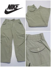 Nike Swoosh Embroidered Womens Casual TROUSER Straight W28 L30 UK10 REF (Y19258)