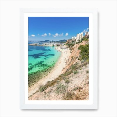 Mallorca Portale Vells Strand Kunst Pr gerahmtes Wandbild Poster Leinwanddruck Bild