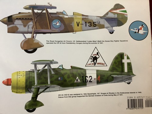 Fiat CR32/CR42 in Action by George Punka (2000, Trade Paperback) #172 - Foto 5 di 15