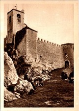 San Marino La Rocca Tower Postcard C135A
