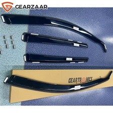 4pc Wind Deflectors For Audi A3 / S3 MK3 2013-2019 5 Door Sportback Tinted +Clip