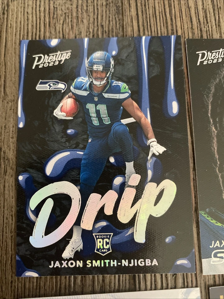 2023 Panini Prestige Jaxon Smith-Njigba RC SSP Lot W/Passport Signatures Auto🔥 - Image 2 of 4