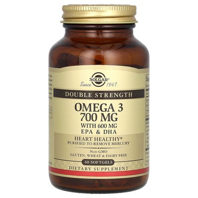 Omega-3, 700 mg, 60 Softgels