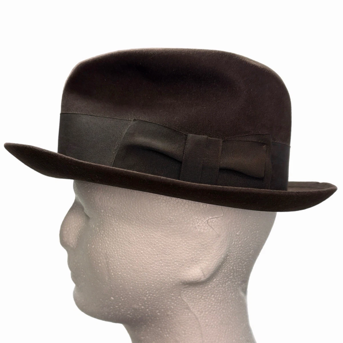 Dobbs Fedora In Men's Vintage Hats for sale | eBay