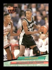 1992-93 Fleer Ultra #165 - Sean Elliott